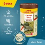 sera Catfish Chips Nature 3.4oz/0.21lbs | Premium Fish Food for Ancistrus & Plecos | High Fiber | No Dyes & Preservatives | Supports Digestion & Promotes Healthy Growth | Ideal for Bottom Feeders - Image 3