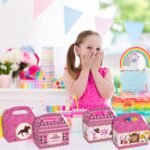 MIKIMIQI 12 PCS Western Cowgirl Party Decoration Boxes, Cowgirl Party Favor Supplies Rodeo Treat Gift Boxes Birthday Party Decorations Horse Theme Bags for Baby Shower Party Supplies - Image 7