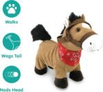 Cuddle Barn – Gallop The Musical Horse | Animated Plush Toy | Gallops, Trots, and Sings “Giddy Up, Lil’ Cowboy” | Stuffed Animal 10” - Image 3
