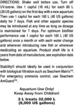 Seachem Stability Fish Tank Stabilizer - For Freshwater and Marine Aquariums 2L / 67.6 oz - Image 3