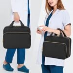 Damero Pill Bottle Organizer, Travel Medicine Bag Organizer, Medicine Organizer and Storage for Pills, Vitamin, Fish Oil, Medical Supplements for Women and Men, Black - Image 7