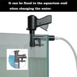 Carefree Fish Aquarium Gravel Cleaner 30In Fish Tank Water Changer Sand Vacuum with 37In Water Pipe Skimmer Net and Long Handle Sponge Alage Scraper - Image 5