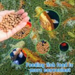 5Pcs Aquarium Floating Plant Corral, 5 Sizes of Aquarium Floating Plant Ring Round Aquarium Feeding Ring, for Keeping Floating Plants in Place, Fish Feeding Ring (Green) - Image 9