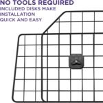 Pawple Dog Car Barrier for SUV's, Cars, Vehicles, & Trucks, Adjustable Large Pet Divider, Heavy-Duty Wire Mesh- Universal Fit - Image 6