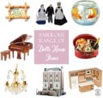 Melody Jane Dollhouse Pink & White Dog Cat Bed Basket & Cushion Miniature Pet Accessory - Image 5