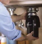 GE Disposall Continuous Feed 1/2 Horsepower Motor Garbage Disposer, Good for Grinding: Cooked Meat, Beans, & Seeds, Easy Install Kit & Power Cord Included, Recommended for 2-4 Person Homes, GFC525N - Image 4