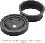 GE Disposall Continuous Feed 1/2 Horsepower Motor Garbage Disposer, Good for Grinding: Cooked Meat, Beans, & Seeds, Easy Install Kit & Power Cord Included, Recommended for 2-4 Person Homes, GFC525N - Image 6