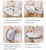 Herb Drying Rack 3 Layer Hanging Mesh Net for Plants Hanging Drying Fish Net Foldable Hanging Mesh Dryer for Buds, Fruits, Hydroponics Flowers, Vegetables, Fish, or Clothes, Doll - Image 3