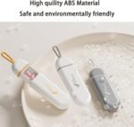 Travel Pill Organizer,Mini Daily Pill Container Portable Pill Case Box to Hold Medicine Vitamin Supplement Fish Oil Box, Small Travel Pill Pocket Storage Box (Grey) - Image 3