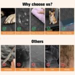 Back Seat Extender for Dogs,Waterproof Dog Car Seat Cover for Back Seat Hard Bottom Holds 400lbs,Sturdy Dog Hammock for Car, Leather Pet Seat Protector for Car, SUV,Truck - Image 7