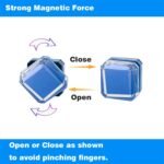 Carefree Fish Aquarium Magentic Cleaner Fish Tank Small Algae Scraper Fish Bowl Magnet Brush for Glass Tank No Floating - Image 7