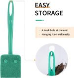 Pawfly Fish Tank Cleaning Tools Aquarium Algae Scraper Sponge Brush Cleaning Scrubber with 10 inch Non-Slip Handle for Glass Fish Tanks - Image 8