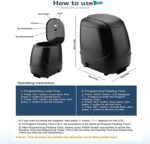 10L Pond Fish Feeder, Automatic Fish Feeder for Pond, Timer High Capacity, Battery-Powered for Vacations & Hot or Cold Weather - Image 3