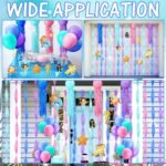 60 Pcs Halloween Trunk or Treat Decorations Kit with Sea Animal Jellyfish Starfish Seahorse Decorations for Suv Car Archway Garage Door Haunted House Party Decoration - Image 6