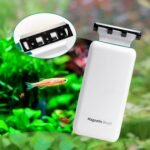 KEDSUM Magnetic Aquarium Tank Algae Scrapers, 2-in-1 Fish Tank Glass Cleaner, Floating Scrubber Clean Brush with 2 Blades [Scratch-Free, Non-Slip, Magnetizing] (XL) - Image 8