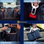 A Different Backseat Cover for Dogs in Car | with Removable Absorbent MAT | Care in Every Detail | 3xTHICK | Back Seat Extender for Dogs Hard Bottom | Soft Surface | EPE Foam | Safe | Holds 400lb - Image 8