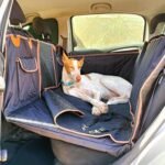 A Different Backseat Cover for Dogs in Car | with Removable Absorbent MAT | Care in Every Detail | 3xTHICK | Back Seat Extender for Dogs Hard Bottom | Soft Surface | EPE Foam | Safe | Holds 400lb - Image 9