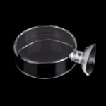 WEAVERBIRD 60mm Aquarium Shrimp Feeder Dish with Suction Glass Fish Tank Feeding Bowls Round Clear Dishes Tray - Image 8