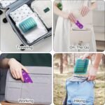 Weekly Pill Organizer 3X a Day, 7 Day Pill Box 3 Times, Portable for Travel Pill Case for Pills/Vitamin/Fish Oil/Medication/Supplements (3x7 Blue+Rainbow) - Image 6