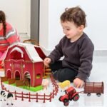 Red Barn and Farm Animal Figures Playset, 20Pack Preschool STEM Toys for Kids - Image 8