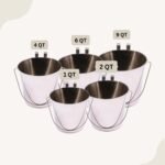 Heavy Duty Stainless Steel 6 Quart Bucket - Dual Hooks Hanging Water Buckets for Dogs, Cats, Kennels, Cages, Critter Crates and Multi Purpose Pet - Flat Sided Durable Dog Food Pails - Image 7