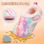JIASUQI Kids Girls Boys Winter Warm Cozy Plush House Slippers Shoes Toddlers Fur Walking Shoes - Image 6