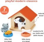 Mentari Toys - Dog & Cat Pet Set - Doll House Accessories - Great Add-on Pet Play Set to Any Dollhouse - Encourage Creative and Imaginative Fun Play for Children - Age 3+ - Image 4