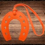 Horseshoes Keychain, Horse Shoe, Good Luck Keyring, Cowboy Keychain, Lucky Gift, Western Charm PU Leather Unique - Image 4