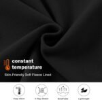 Kid's Fleece Lined Horse Riding Pants Winter Equestrian Breeches Girls Knee Patch Silicone Schooling Tights Pockets - Image 5