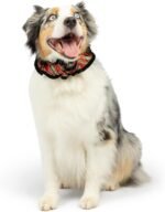 Huxley & Kent Ruff Pet Scrunchy | Shiny Christmas Plaid (Large) | Festive Christmas/Holiday Neckwear for Dogs/Cats | Fun Stretchable Costume Accessory | Soft Collar with Bells - Image 9