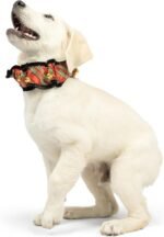 Huxley & Kent Ruff Pet Scrunchy | Shiny Christmas Plaid (Large) | Festive Christmas/Holiday Neckwear for Dogs/Cats | Fun Stretchable Costume Accessory | Soft Collar with Bells - Image 10