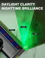Rechargeable Vacuum Cleaner Dust Detector Green Light Suitable for All Vacuum Cleaner Reveal Microscopic Dust and Cat Dogs’ Hair, Upgrade Universal Vacuum Accessories - Image 5