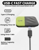 Rechargeable Vacuum Cleaner Dust Detector Green Light Suitable for All Vacuum Cleaner Reveal Microscopic Dust and Cat Dogs’ Hair, Upgrade Universal Vacuum Accessories - Image 8