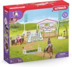 Schleich Horse Club, 36-Piece Playset, Horse Toys for Girls and Boys Ages 5-12, Friendship Horse Tournament - Image 3