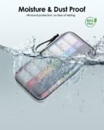 Lotour Weekly Pill Organizer 2 Times a Day with PU Leather Bag, Large 7 Day Travel Pill Box, Am Pm Daily Pill Case, Portable Pill Holder Container for Medication, Vitamins, Fish Oil - Image 8