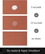 Pet Feeding Mat-Absorbent Dog Mat for Food and Water Bowl-No Stains Quick Dry Dog Water Dispenser Mat-Dog Accessories Pet Supplies-Dog Water Bowl for Messy Drinkers - Image 3