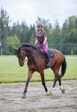 Kerrits Summer Ride Ice Fil Short Sleeve Shirt - Print - Image 9