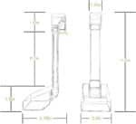 Shrimp Fish Feeding Dish, Aquarium -Sky Restaurant- Betta Feeding - Prevent Food Spilling, Fish Feeder, Also Easy to Clean Up The Food Left Over, African Feeding, Dwarf Frogs Feeding (M) - Image 4