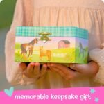 Horse Jewelry Box - Horse Toys for Girls Age 4-6- Kids Jewelry Box with Spinning Horse - 6 x 4.7 x 3.5 in - Image 8