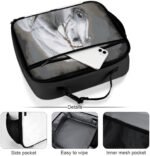 White Horse Reusable Lunch Box Insulated Lunch Bag Cooler Bag Lunchbox Meal Food Container Tote Bag for Women Kids Girls Boy School Camping Hiking Picnic Beach Travel - Image 6