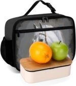 White Horse Reusable Lunch Box Insulated Lunch Bag Cooler Bag Lunchbox Meal Food Container Tote Bag for Women Kids Girls Boy School Camping Hiking Picnic Beach Travel - Image 7