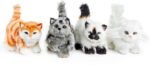 The Queen's Treasures 18 Inch Doll Pet Accessories, Set of 4 Realistic Kitty Cat Pet Collection, Compatible for Play with American Girl Dolls - Image 3