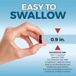 Krill Oil Omega 3 Supplement, Antarctic Krill Oil 1250 mg with Astaxanthin & Omega 3 Fatty Acid Supplement, High DHA & EPA Concentration for Brain & Joint Health Support, No Fish Burps (60) - Image 6