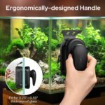 KEDSUM Aquarium Magnetic Glass Cleaner, Fish Tank Glass Cleaner Algae Scraper Brush for Glass Aquariums, Floating Magnet Cleaning Scrubber Tool with Handle Designv - Image 5