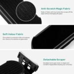 KEDSUM Aquarium Magnetic Glass Cleaner, Fish Tank Glass Cleaner Algae Scraper Brush for Glass Aquariums, Floating Magnet Cleaning Scrubber Tool with Handle Designv - Image 6