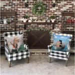 Cat Throw Pillow Covers Cat Cowboy on a Horse Pillow Cover Funny Two Brave Cats Pillow Cases Animal Kitty Pillowcase Cotton Linen Cushion Cover for Couch Sofa Bed 18x18 Set of 4 - Image 7