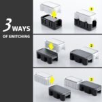 Restree Weekly Pill Organizer, 14 Compartments Portable Pill Box, 2 Times per Day AM/PM Medication Organizer, Moisture-Proof Travel Pill Case for Vitamin, Medicine, Fish Oil/Supplements (White) - Image 3