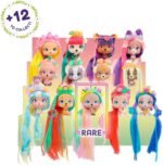 VIP Pets - Spring Vibes Series - Includes 1 VIP Pets Doll, 9 Surprises, 6 Accessories for Hair Styling | Girls & Kids Age 3+ - Image 9