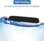 Lukovee Magnetic Aquarium Algae Scrapers Fish Tank Cleaner, Magnet Scratch-Free Glass Cleaner Floating Aquatic Clean Brush with Easy Use Solid Handle, Medium - Image 4