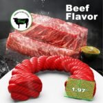 Dog Toys for Aggressive Chewers, Dog Toys for Medium Large Dogs, Dog Toys for Traning, Indestructible Dog Toy with Beef Flavor, Natural Rubber Horseshoe-Shaped Chew Toys (Red) - Image 7